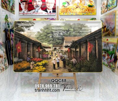 Tranh Đồng Quê Việt Nam QQC88