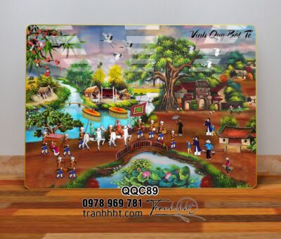 Tranh Đồng Quê Việt Nam QQC89
