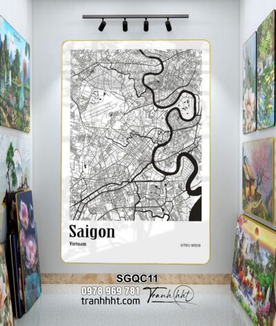 Tranh Sài Gòn SGQC11