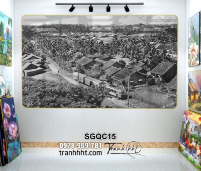 Tranh Sài Gòn SGQC15
