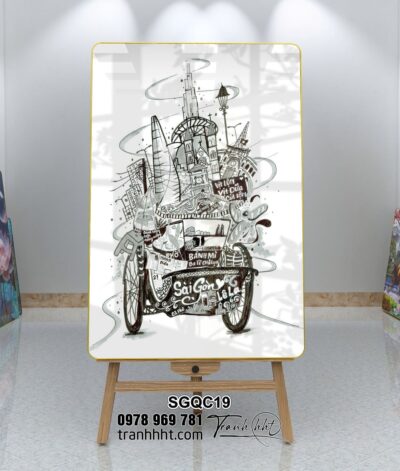 Tranh Sài Gòn SGQC19