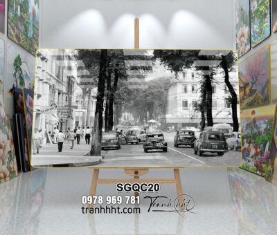 Tranh Sài Gòn SGQC20