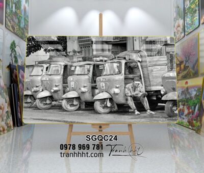 Tranh Sài Gòn SGQC24