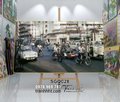 Tranh Sài Gòn SGQC28
