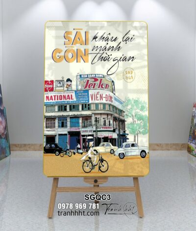 Tranh Sài Gòn SGQC3