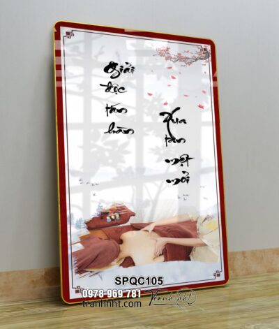 Tranh Spa Dưỡng Sinh SPQC105