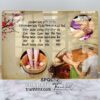 Khung tranh spa làm đẹp, Tranh Spa dưỡng sinh chăm sóc chân là chăm sóc trái tim của cơ thể tráng gương treo tường SPQC12