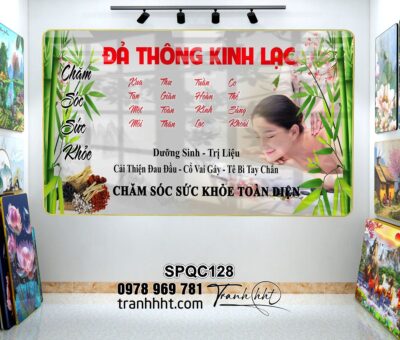 Tranh Spa Dưỡng Sinh SPQC128