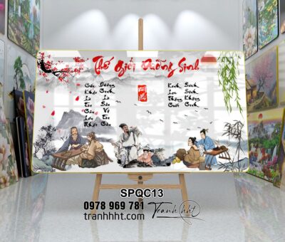 Tranh Spa Dưỡng Sinh SPQC13
