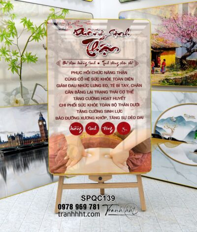Tranh Spa Dưỡng Sinh SPQC139