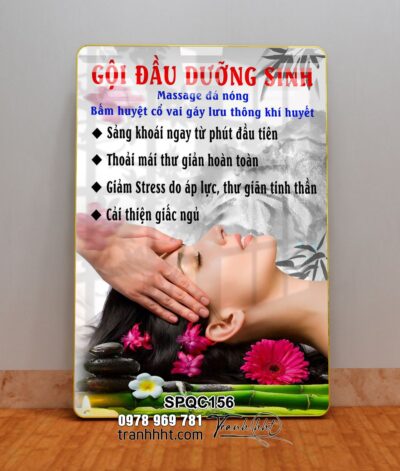 Tranh Spa Dưỡng Sinh SPQC156