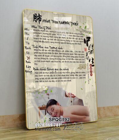 Tranh Spa Dưỡng Sinh SPQC192
