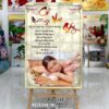 Tranh mát xa cổ vai gáy, tranh massage spa, Tranh Spa dưỡng sinh massage cổ vai gáy đả thông tráng gương treo tường SPQC211