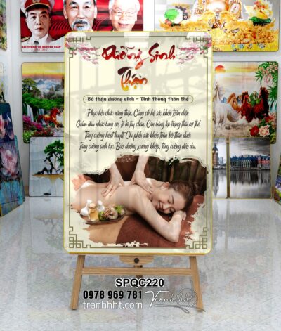 Tranh Spa Dưỡng Sinh SPQC220