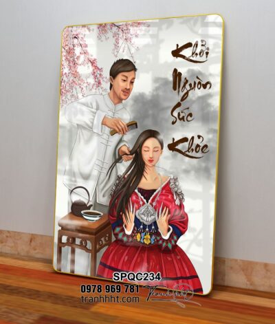 Tranh Spa Dưỡng Sinh SPQC234