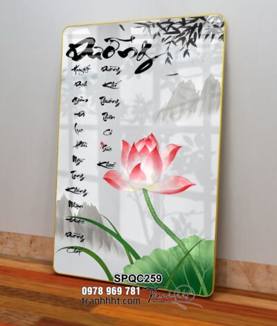 Tranh Spa Dưỡng Sinh SPQC259