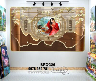 Tranh Spa Dưỡng Sinh SPQC26