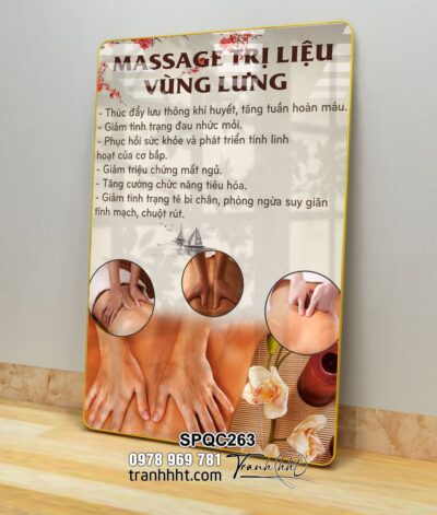 Tranh Spa Dưỡng Sinh SPQC263