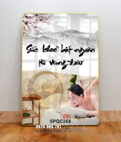 Tranh Spa Dưỡng Sinh SPQC264