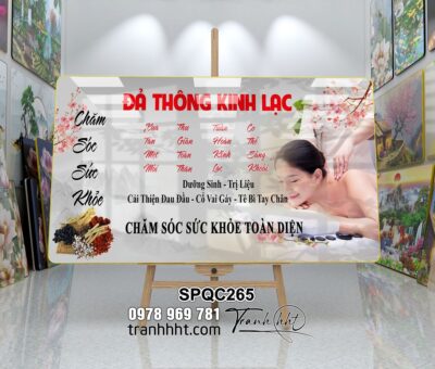 Tranh Spa Dưỡng Sinh SPQC265