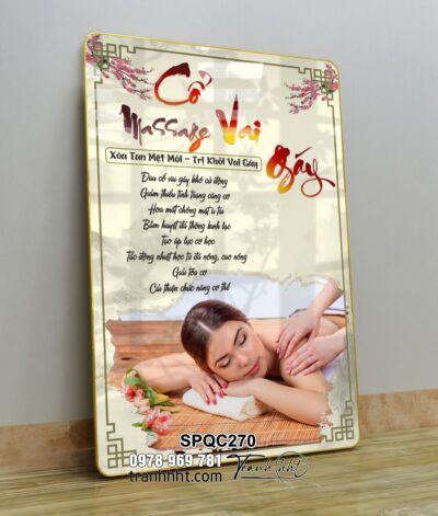 Tranh Spa Dưỡng Sinh SPQC270