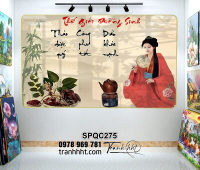 Tranh Spa Dưỡng Sinh SPQC275