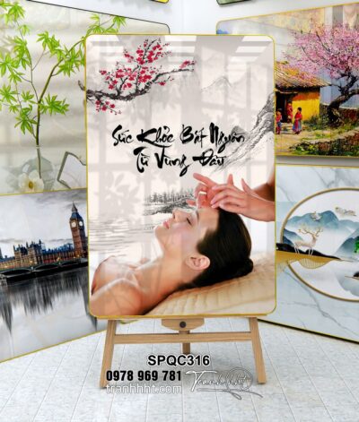 Tranh Spa Dưỡng Sinh SPQC316