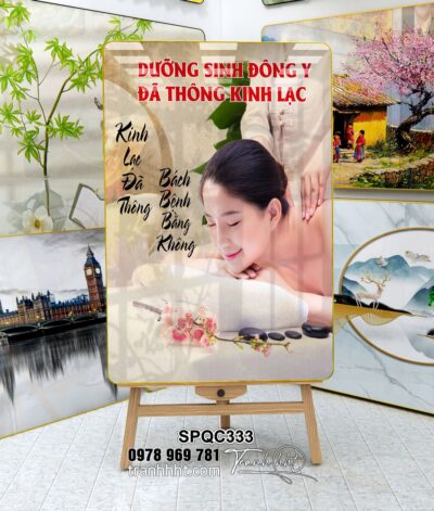 Tranh Spa Dưỡng Sinh SPQC333
