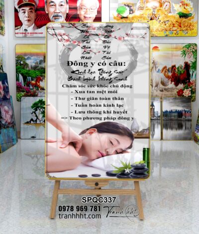 Tranh Spa Dưỡng Sinh SPQC337