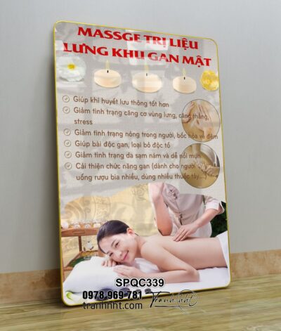 Tranh Spa Dưỡng Sinh SPQC339