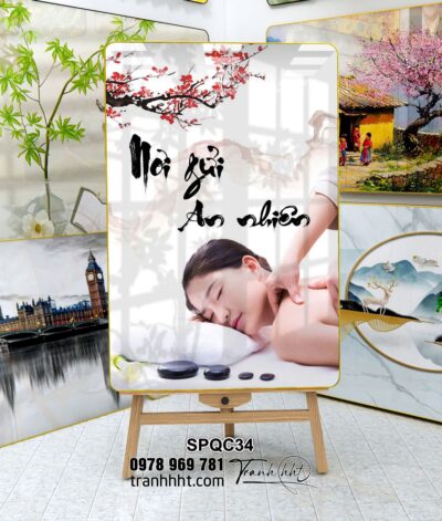 Tranh Spa Dưỡng Sinh SPQC34