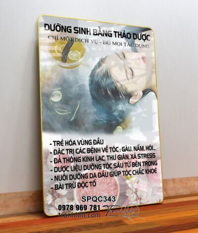 Tranh Spa Dưỡng Sinh SPQC343