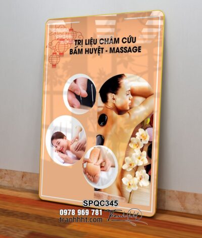 Tranh Spa Dưỡng Sinh SPQC345