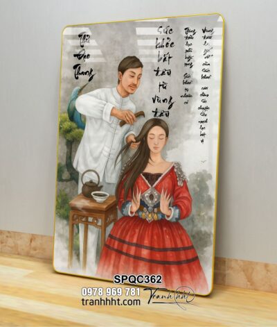 Tranh Spa Dưỡng Sinh SPQC362