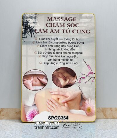 Tranh Spa Dưỡng Sinh SPQC364
