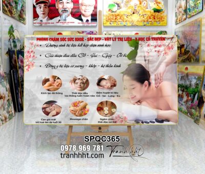 Tranh Spa Dưỡng Sinh SPQC365