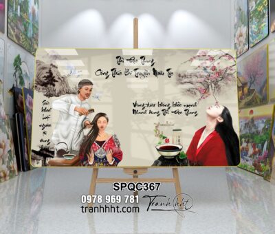 Tranh Spa Dưỡng Sinh SPQC367