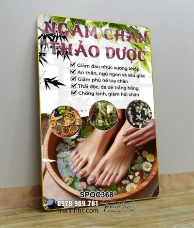Tranh Spa Dưỡng Sinh SPQC368