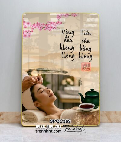 Tranh Spa Dưỡng Sinh SPQC369