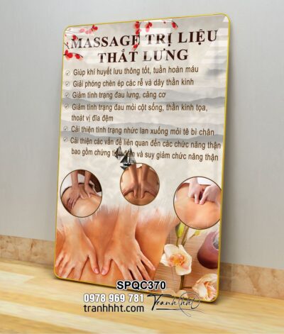 Tranh Spa Dưỡng Sinh SPQC370