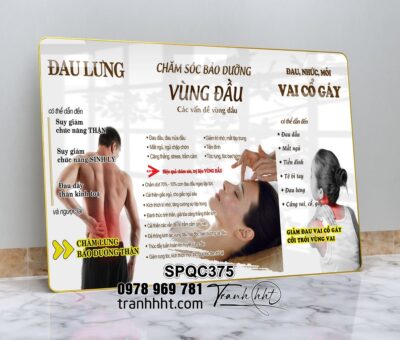 Tranh Spa Dưỡng Sinh SPQC375
