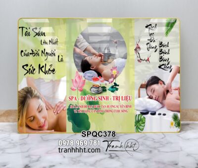 Tranh Spa Dưỡng Sinh SPQC378