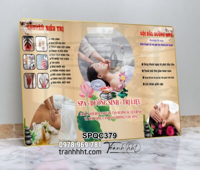 Tranh Spa Dưỡng Sinh SPQC379