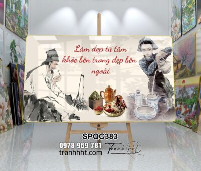 Tranh Spa Dưỡng Sinh SPQC383