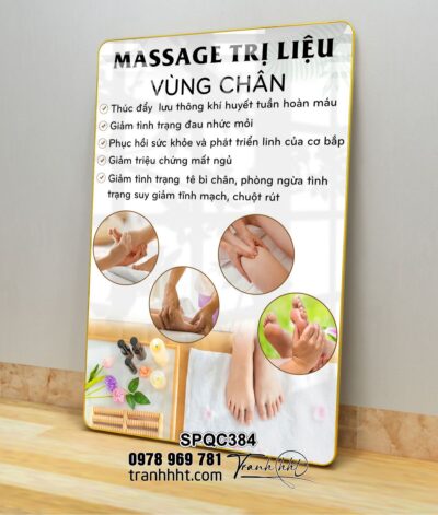Tranh Spa Dưỡng Sinh SPQC384