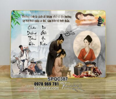Tranh Spa Dưỡng Sinh SPQC387