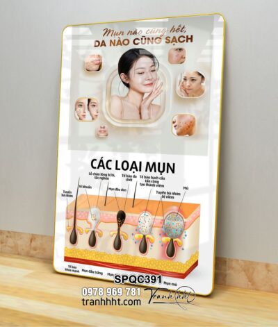 Tranh Spa Dưỡng Sinh SPQC391