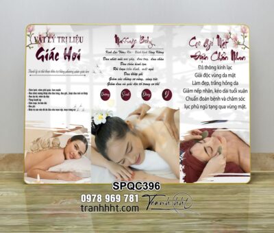 Tranh Spa Dưỡng Sinh SPQC396