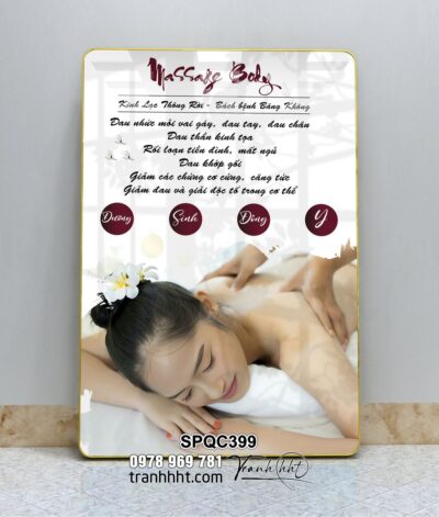 Tranh Spa Dưỡng Sinh SPQC399