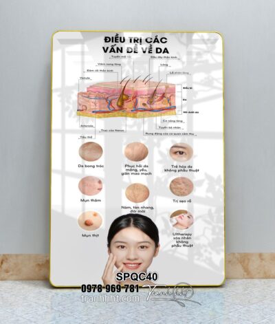 Tranh Spa Dưỡng Sinh SPQC40